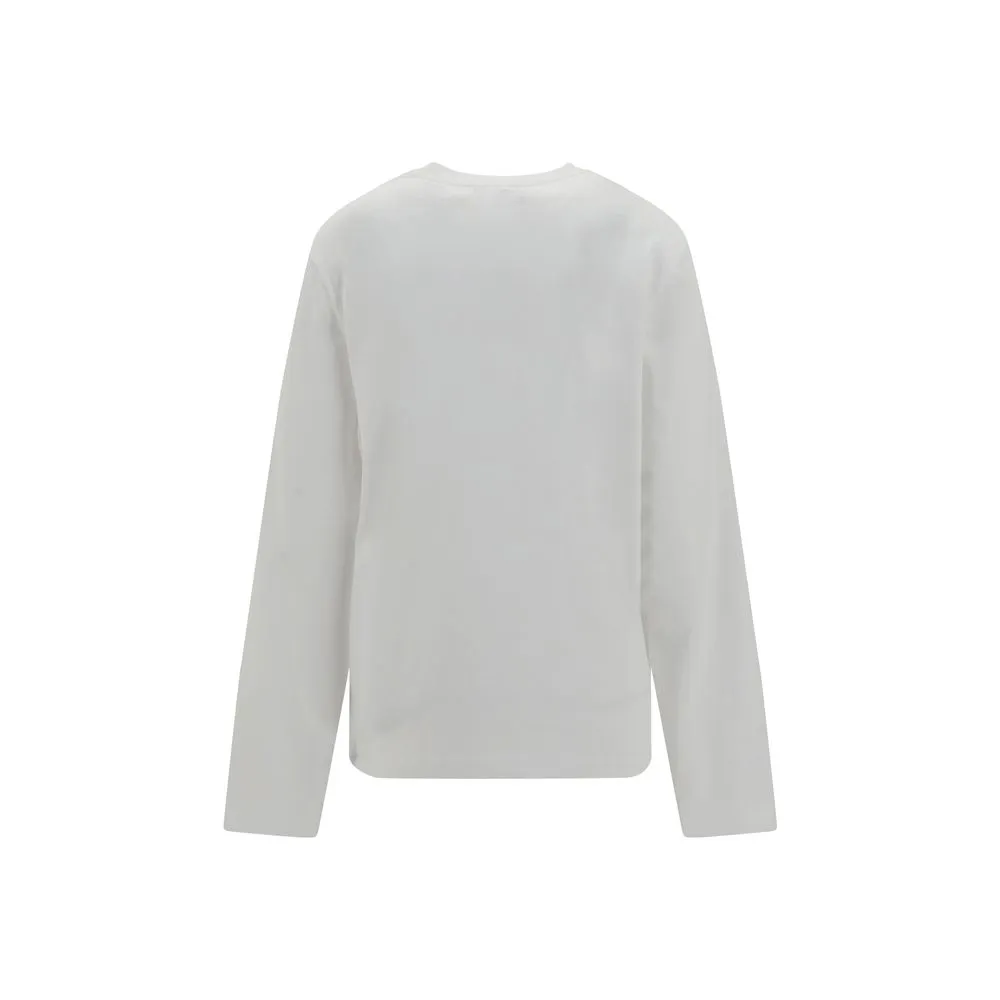 Ami Paris Women's Long sleeve logo Top