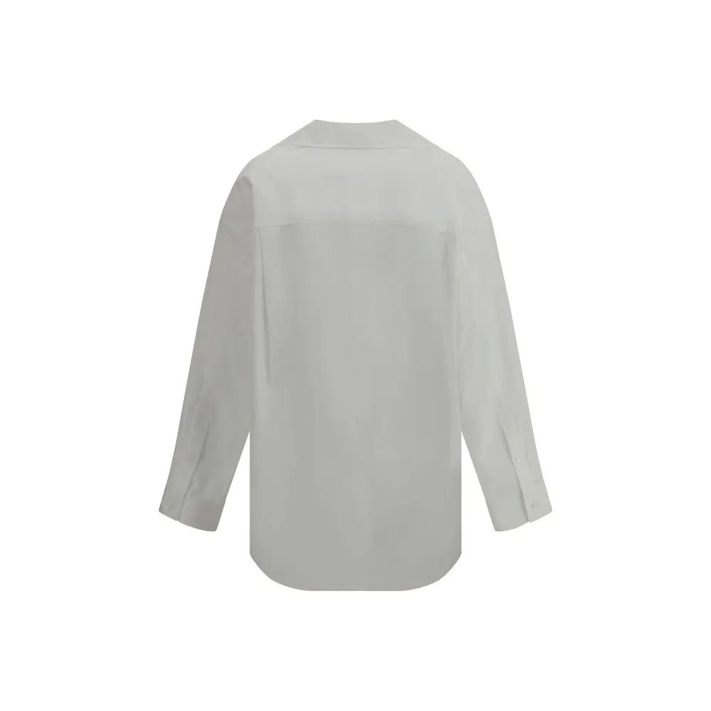 Blumarine Women's Shirt with strassed logo