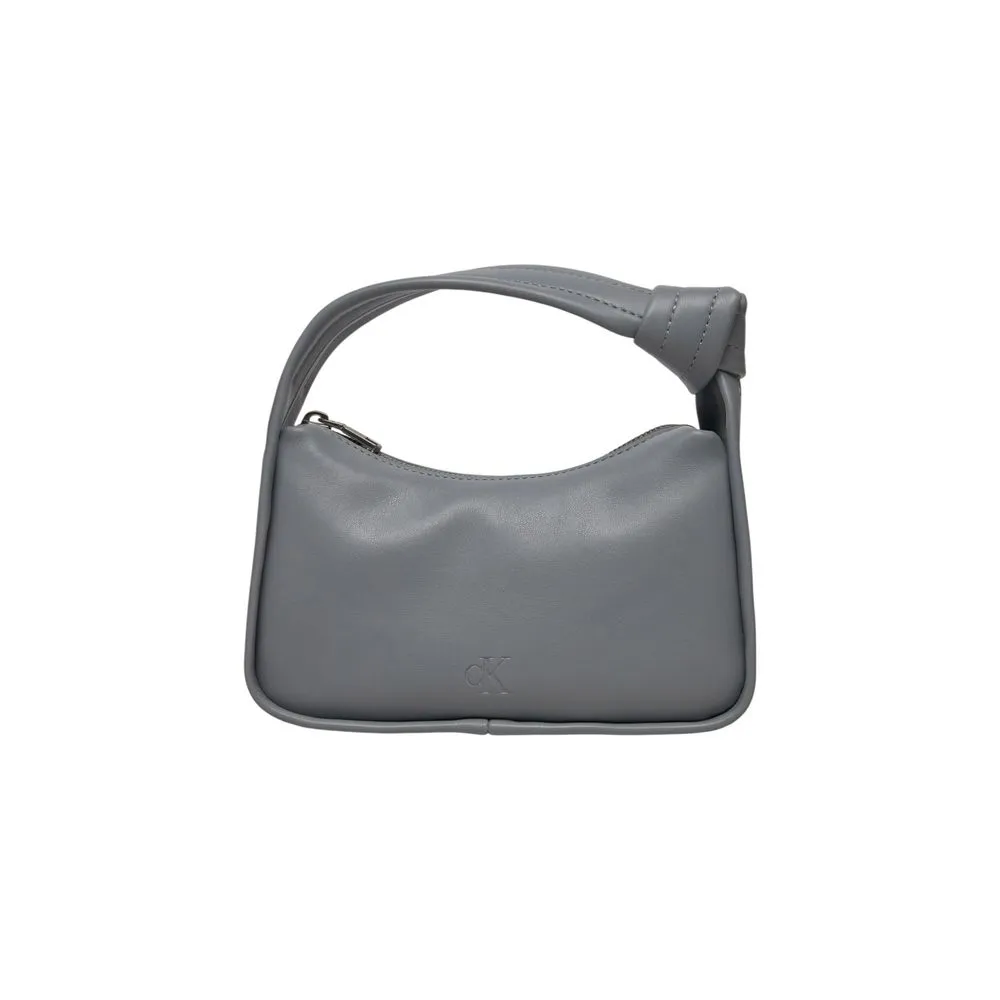 Calvin Klein Women's Gray Polyester Polyester Handbag