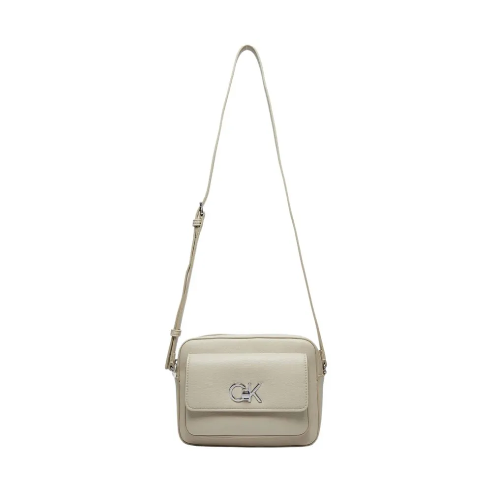 Calvin Klein Women's Gray Polyethylene Handbag