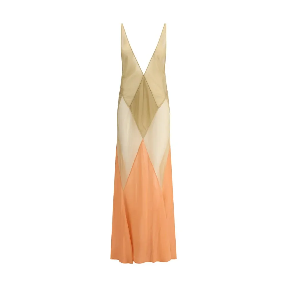 The Attico Women's Sleeveless long Dress