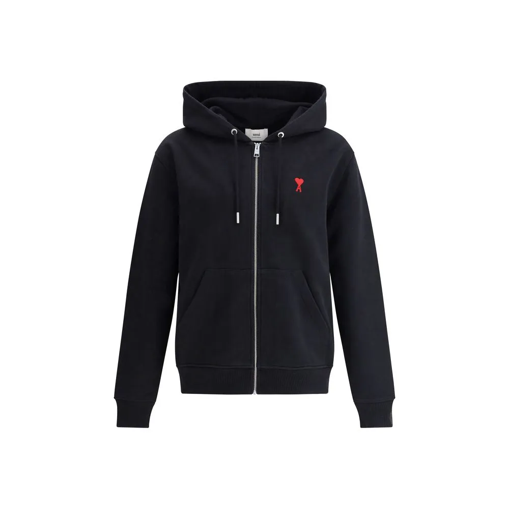 Ami Paris Men's Logoed Hoodie