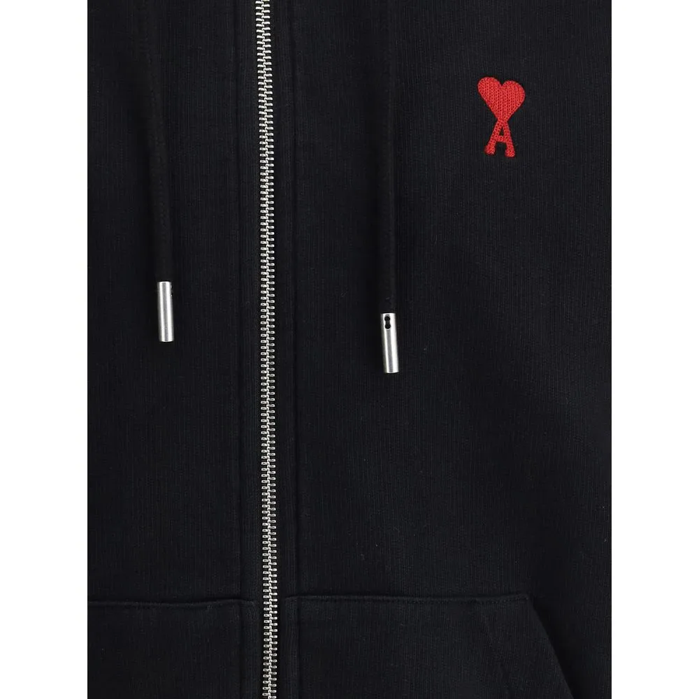 Ami Paris Men's Logoed Hoodie