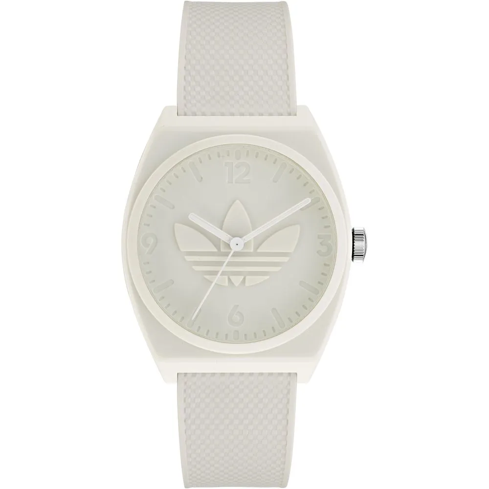 Adidas Women's White Silicone Watch