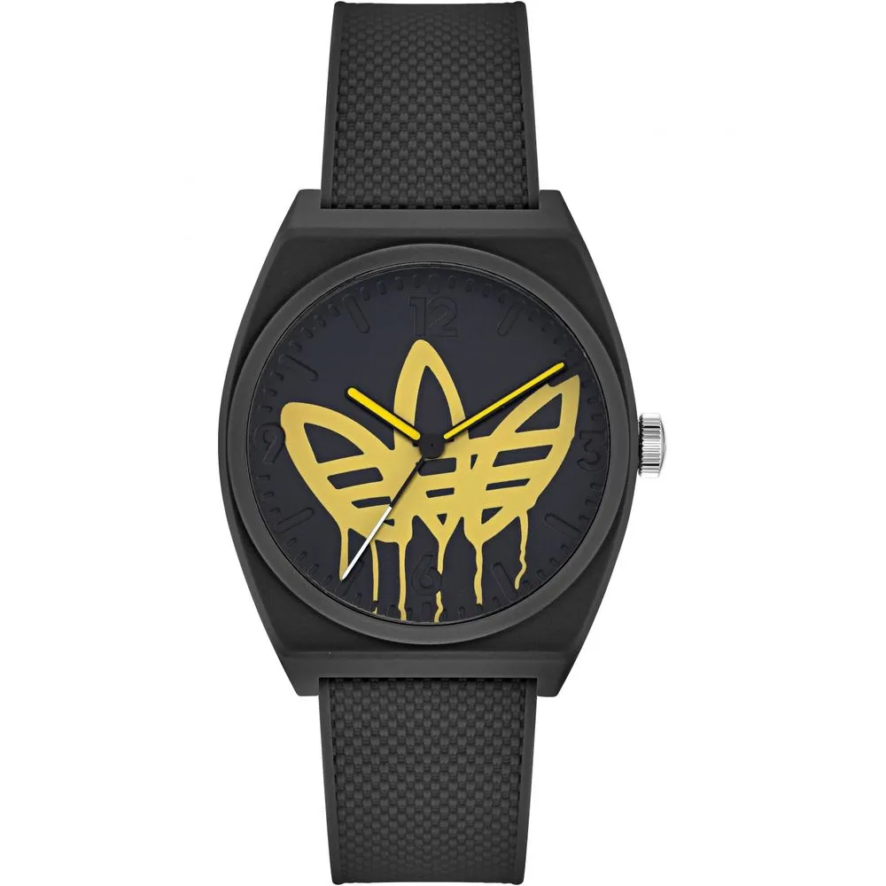 Adidas Women's Black Silicone Watch