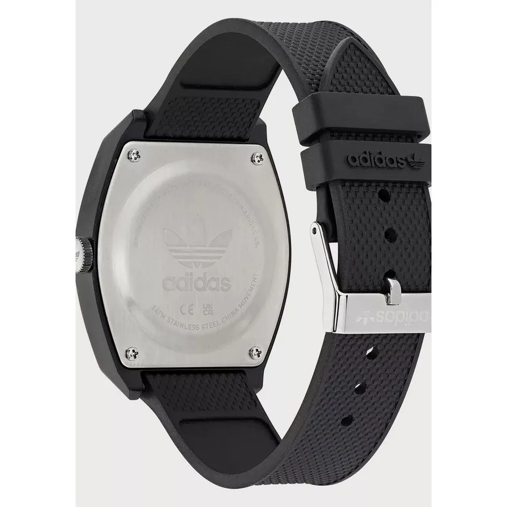 Adidas Women's Black Silicone Watch