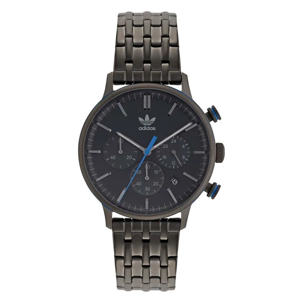 Adidas Men's Black Stainless Steel Watch
