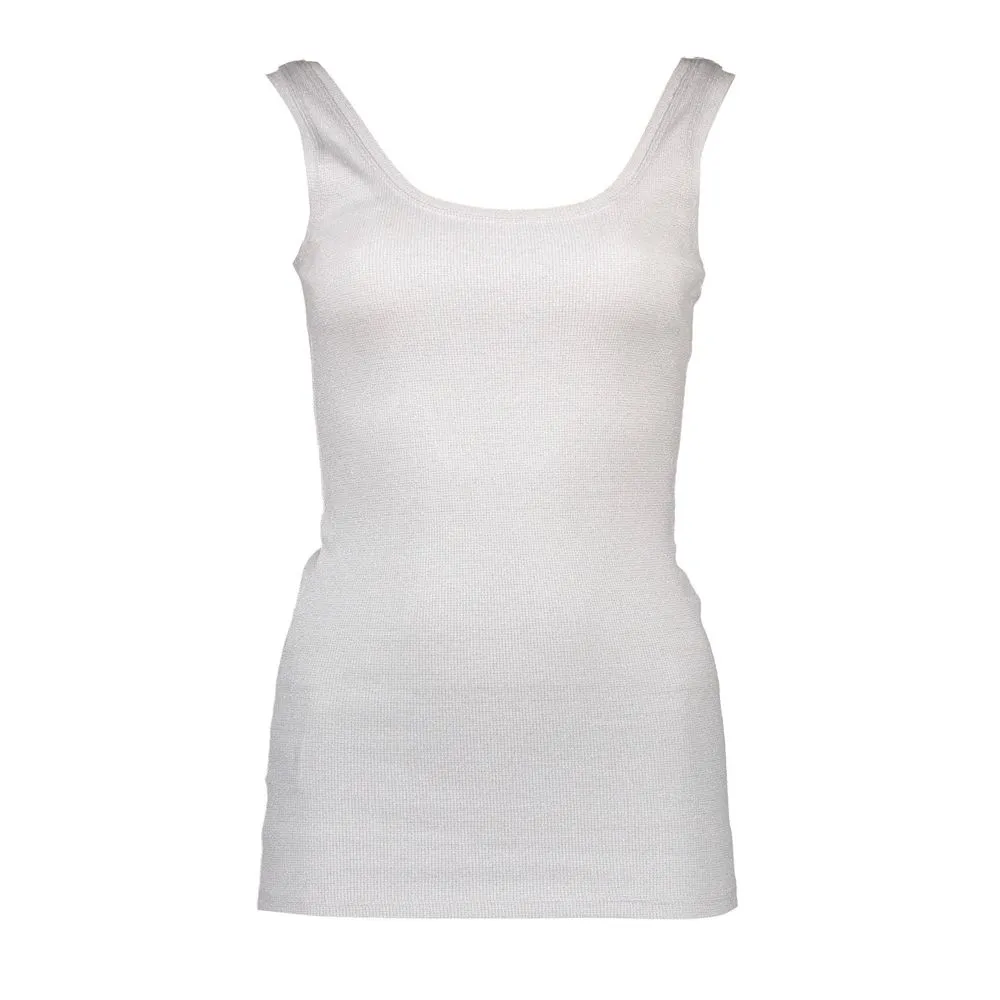 Silvian Heach White Cotton Women Top