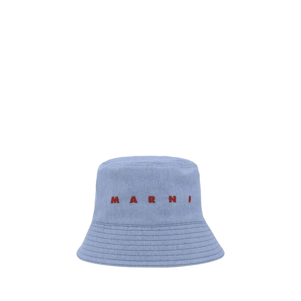 Marni Men's Logoed Bucket Hat