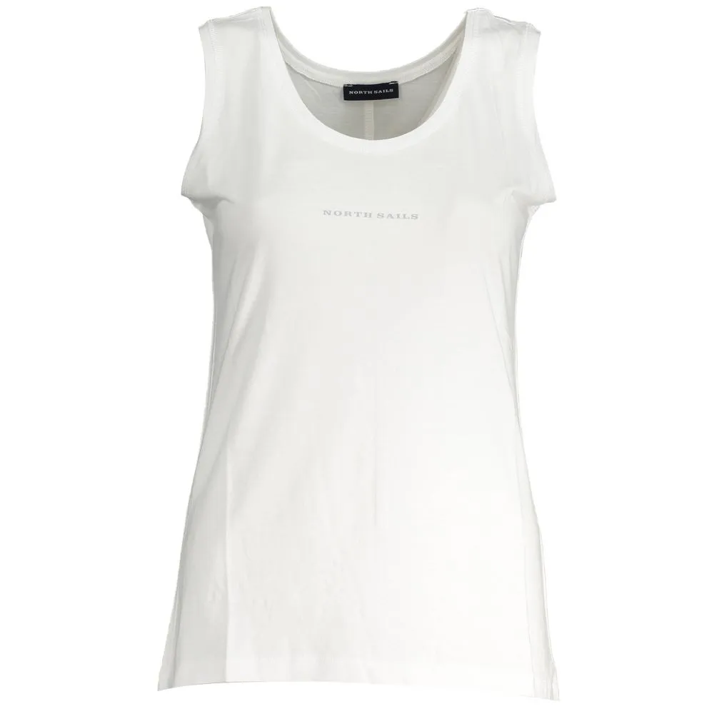 North Sails White Viscose Women Top