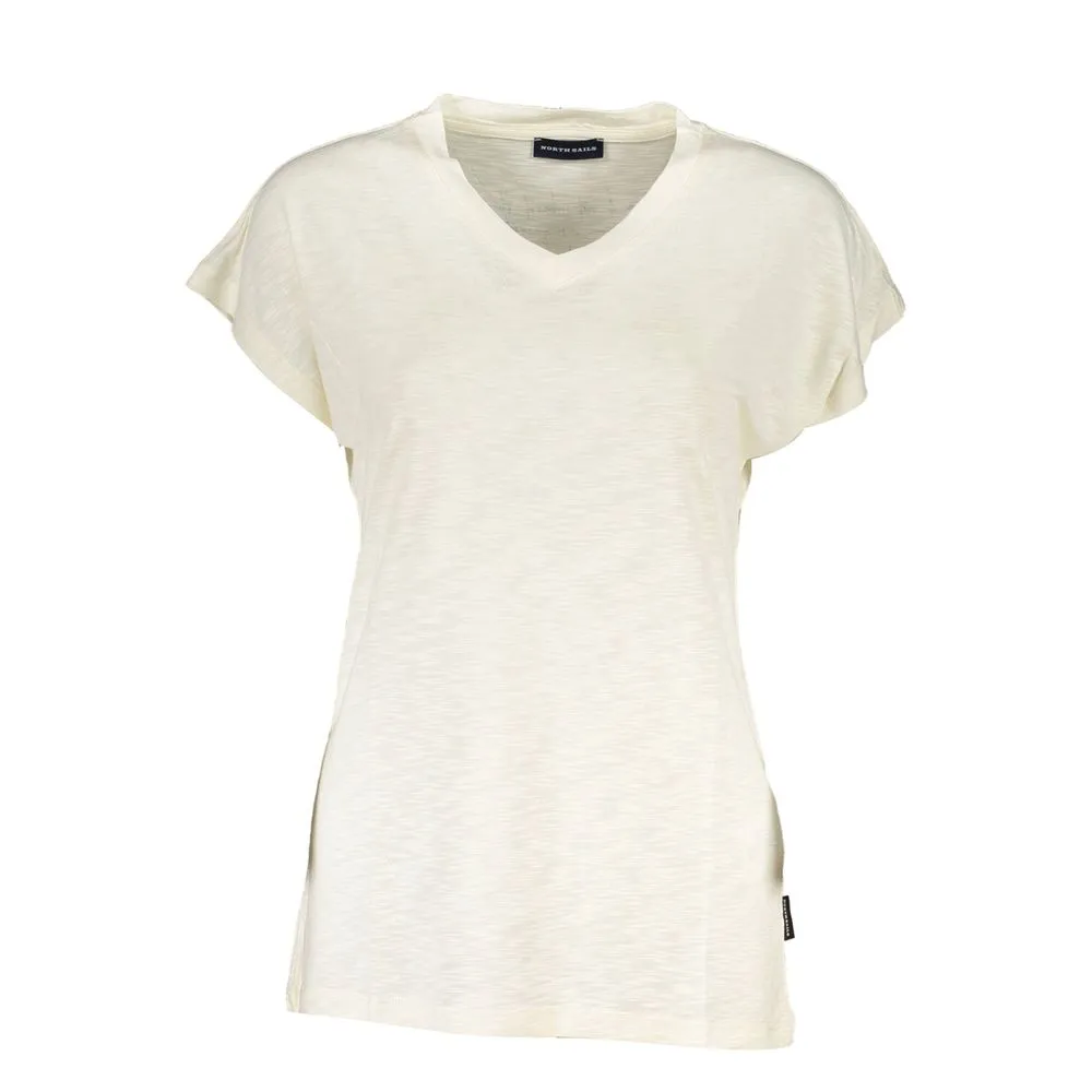 North Sails Women's White Viscose Tops & T-Shirt