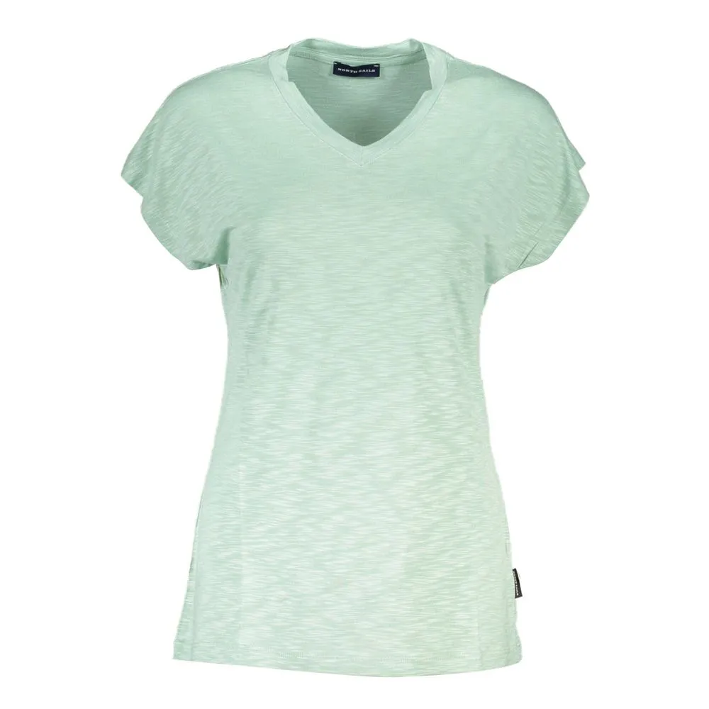 North Sails Women's Green Viscose Tops & T-Shirt