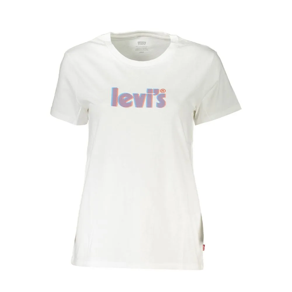 Levi's Women's White Cotton Tops & T-Shirt