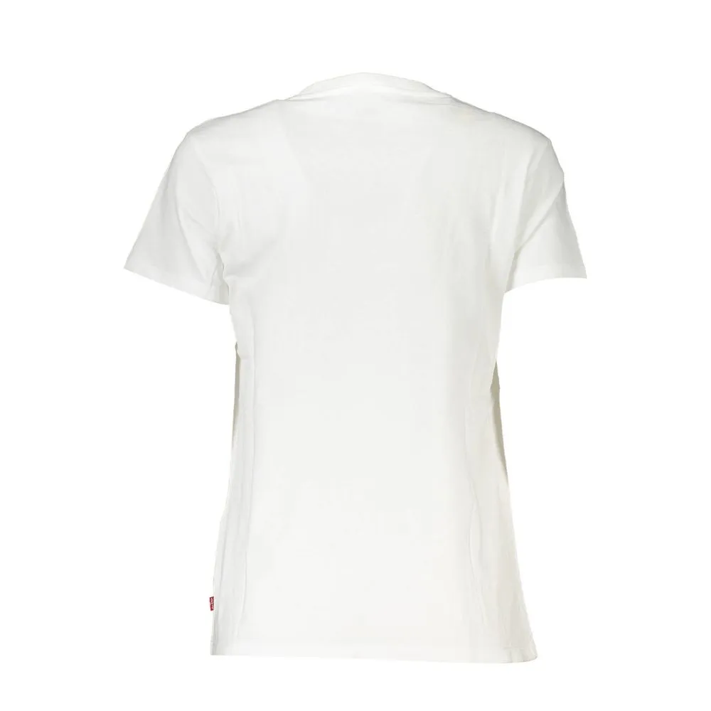 Levi's Women's White Cotton Tops & T-Shirt