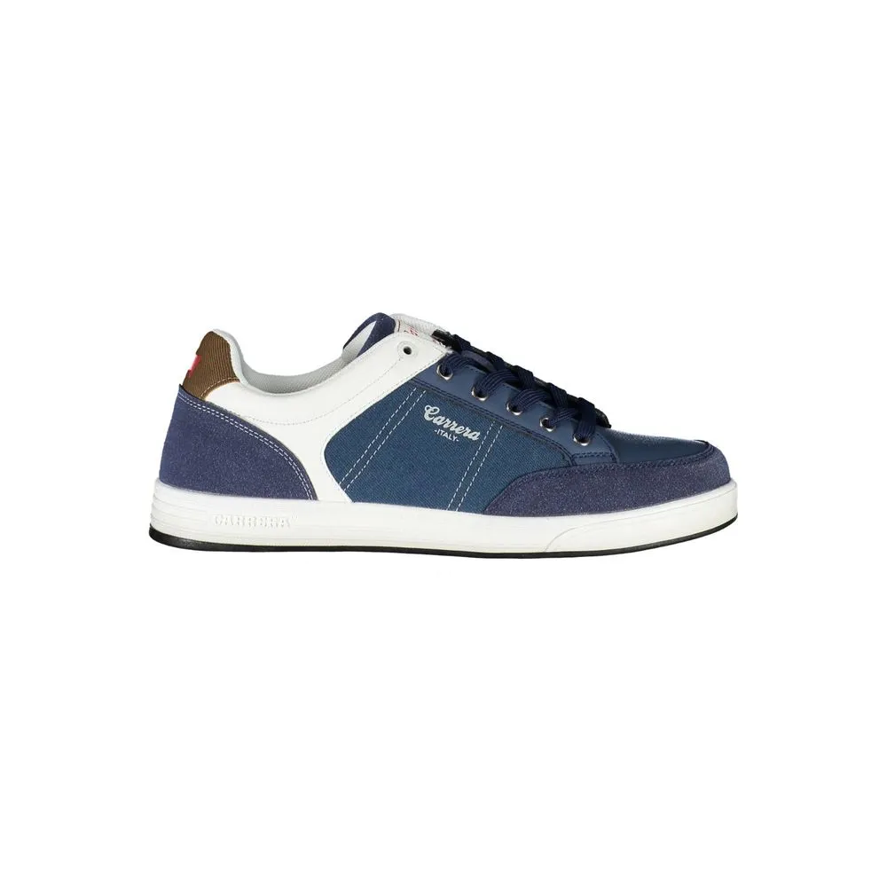 Carrera Blue Eco Leather Men Sneaker