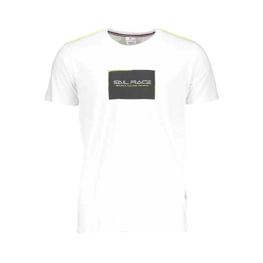 Scuola Nautica Men's White Cotton T-Shirt