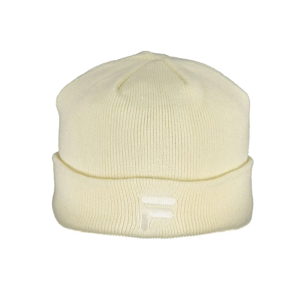 Fila Men's White Polyester Hats & Cap