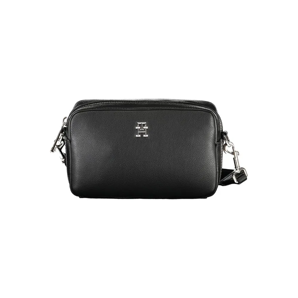 Tommy Hilfiger Women's Black Polyester Handbag