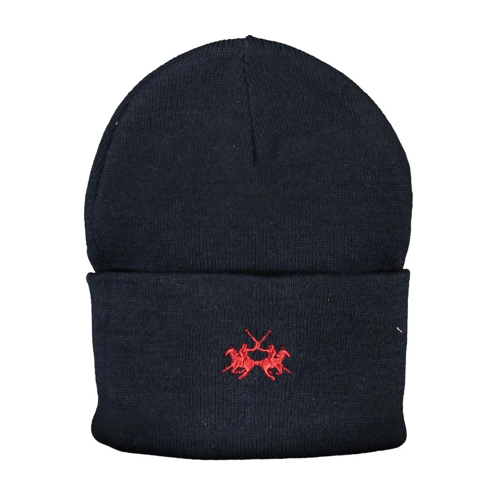La Martina Men's Blue Polyester Hats & Cap