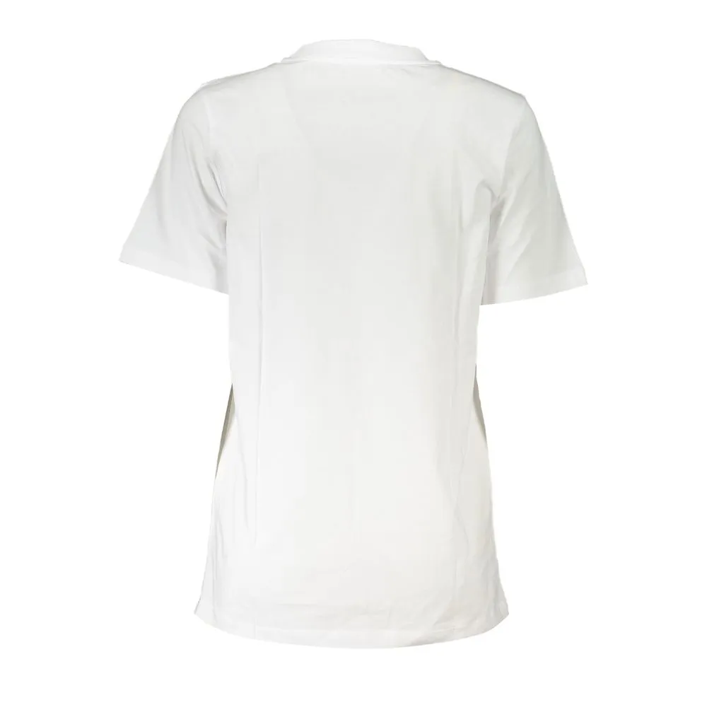 Patrizia Pepe Women's Chic Embroidered Crew Neck Tee