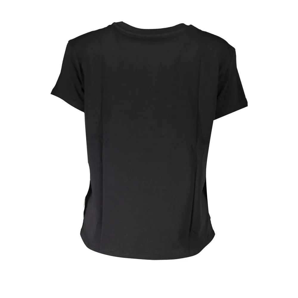 Patrizia Pepe Women's Chic Crew Neck Organic Cotton Tee