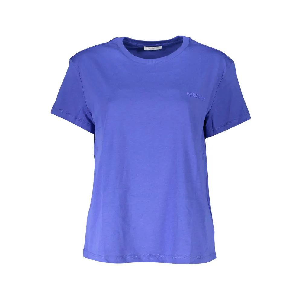 Patrizia Pepe Women's Chic Crew Neck Logo Tee in Organic Cotton