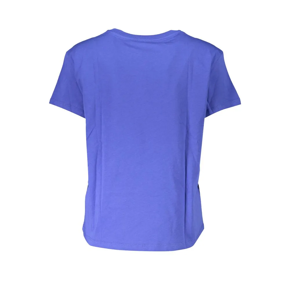Patrizia Pepe Women's Chic Crew Neck Logo Tee in Organic Cotton