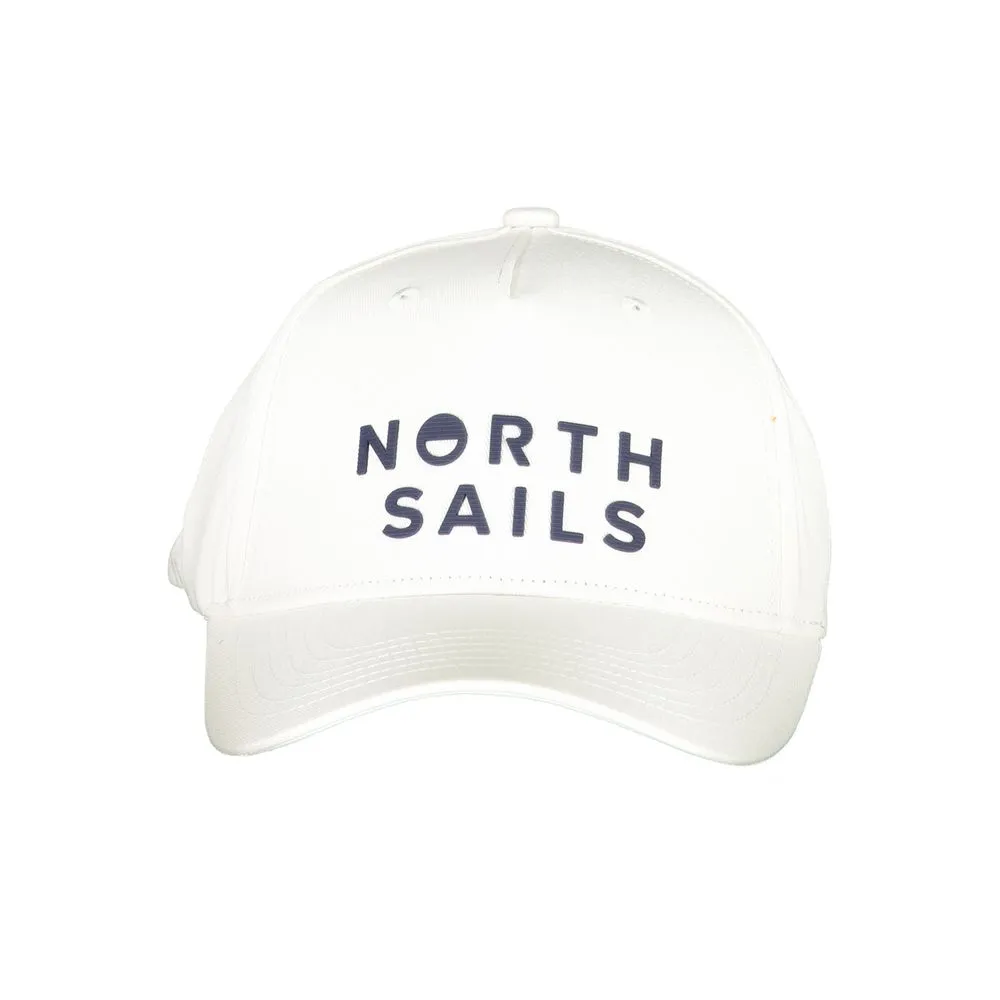 North Sails Men's White Cotton Hats & Cap