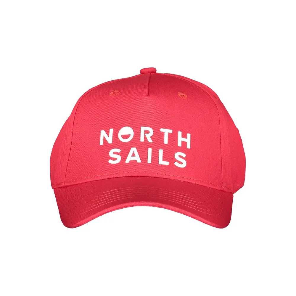 North Sails Men's Red Cotton Hats & Cap