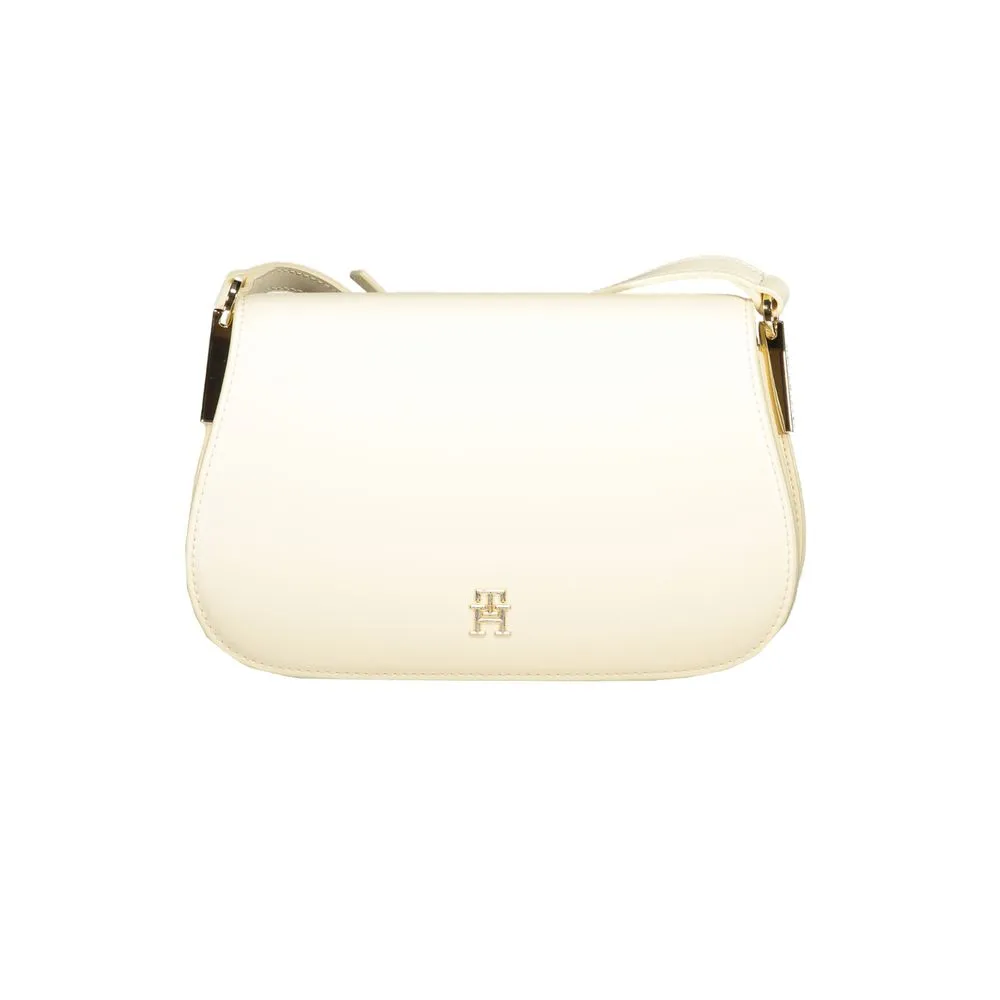 Tommy Hilfiger Women's Beige Polyethylene Handbag
