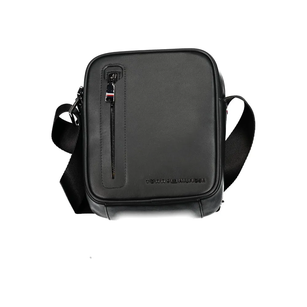 Tommy Hilfiger Men's Black Polyethylene Shoulder Bag