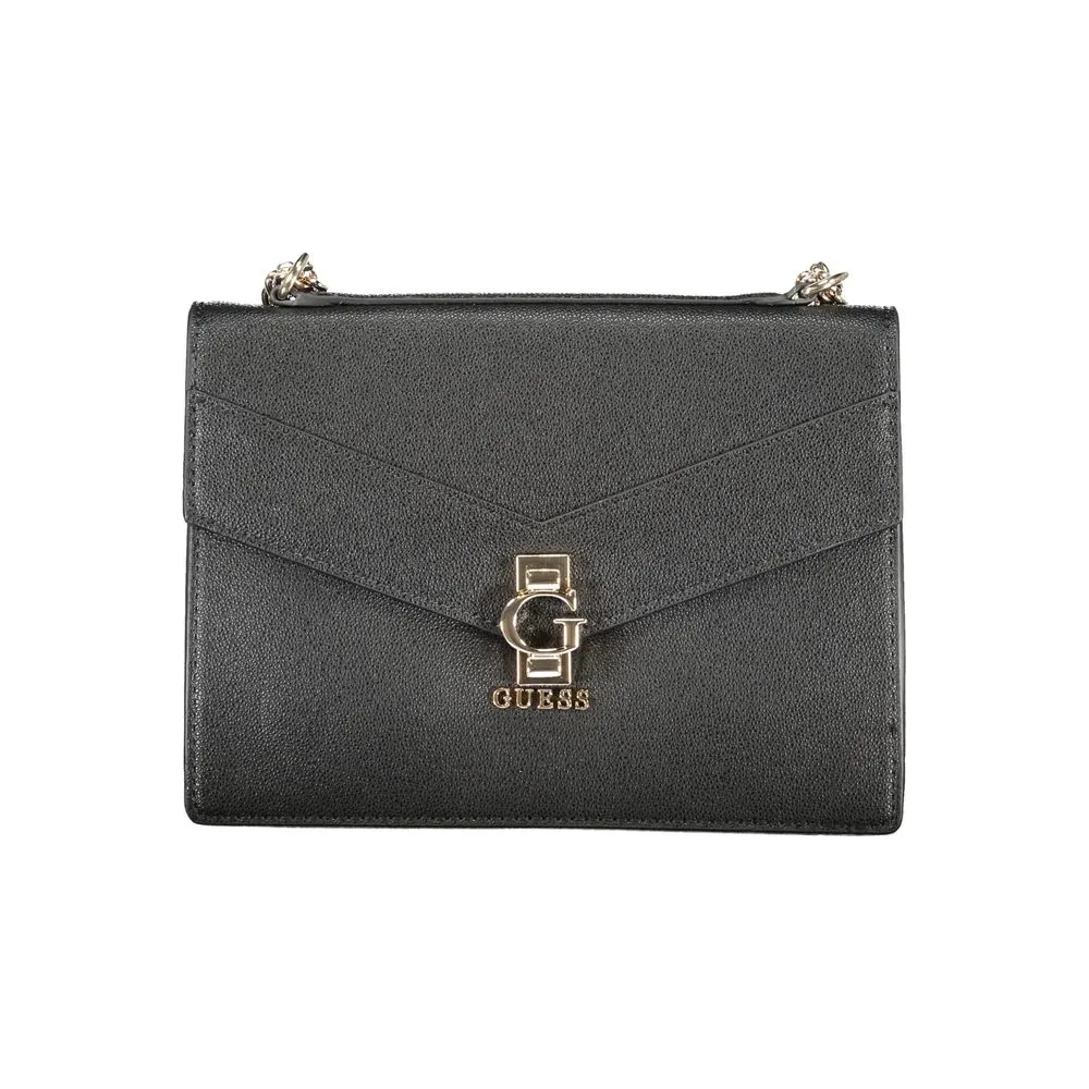 Guess Jeans Women's Black Polyethylene Handbag