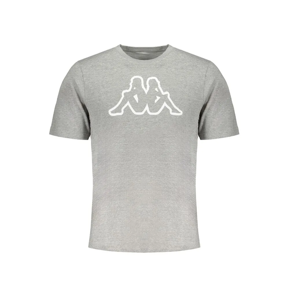 Kappa Men's Gray Cotton T-Shirt
