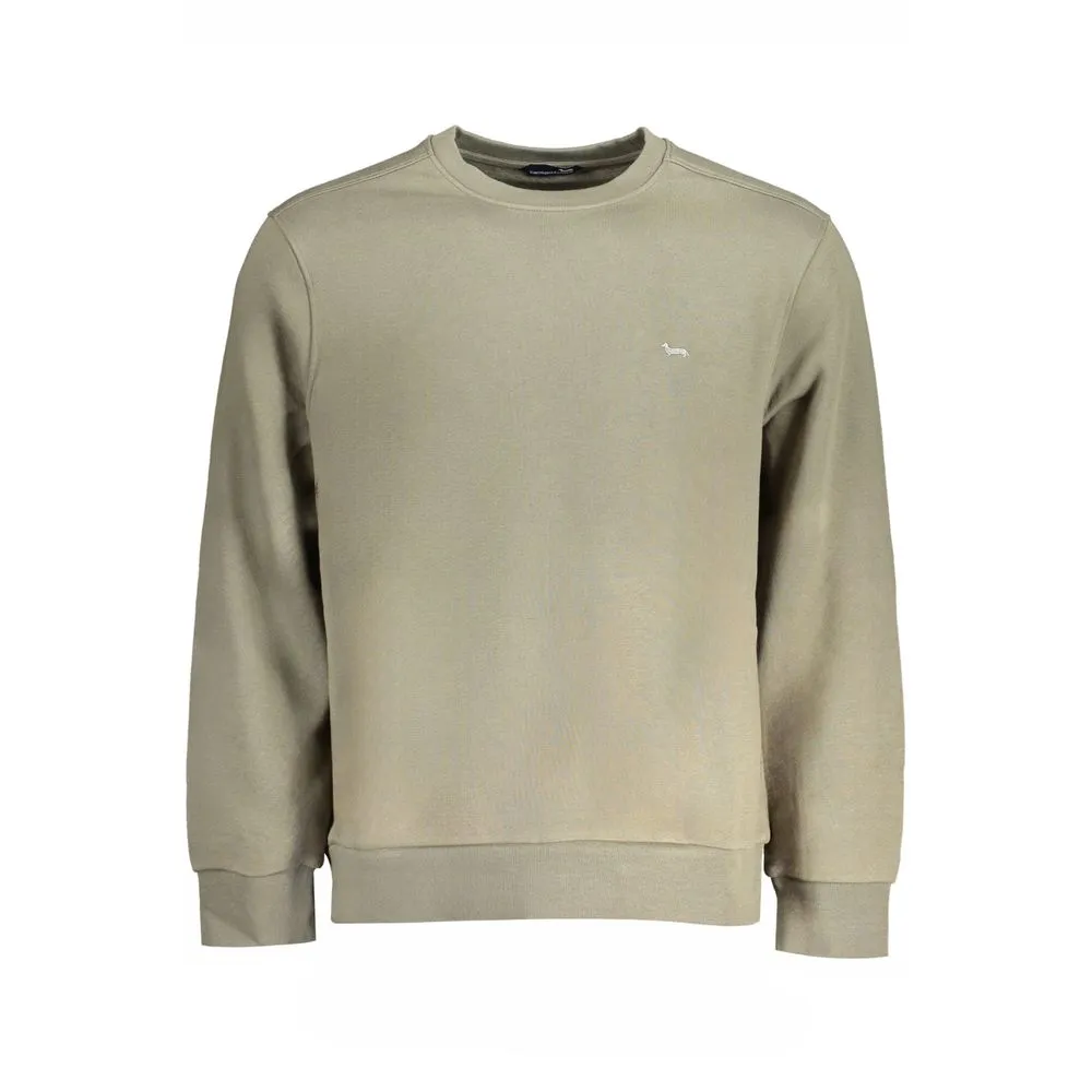 Harmont & Blaine Men's Green Cotton Sweater