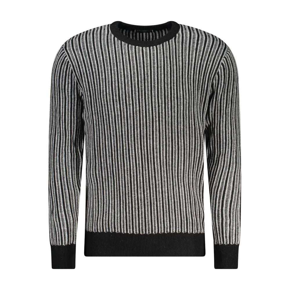 Guess Jeans Men's Black Polyester Sweater
