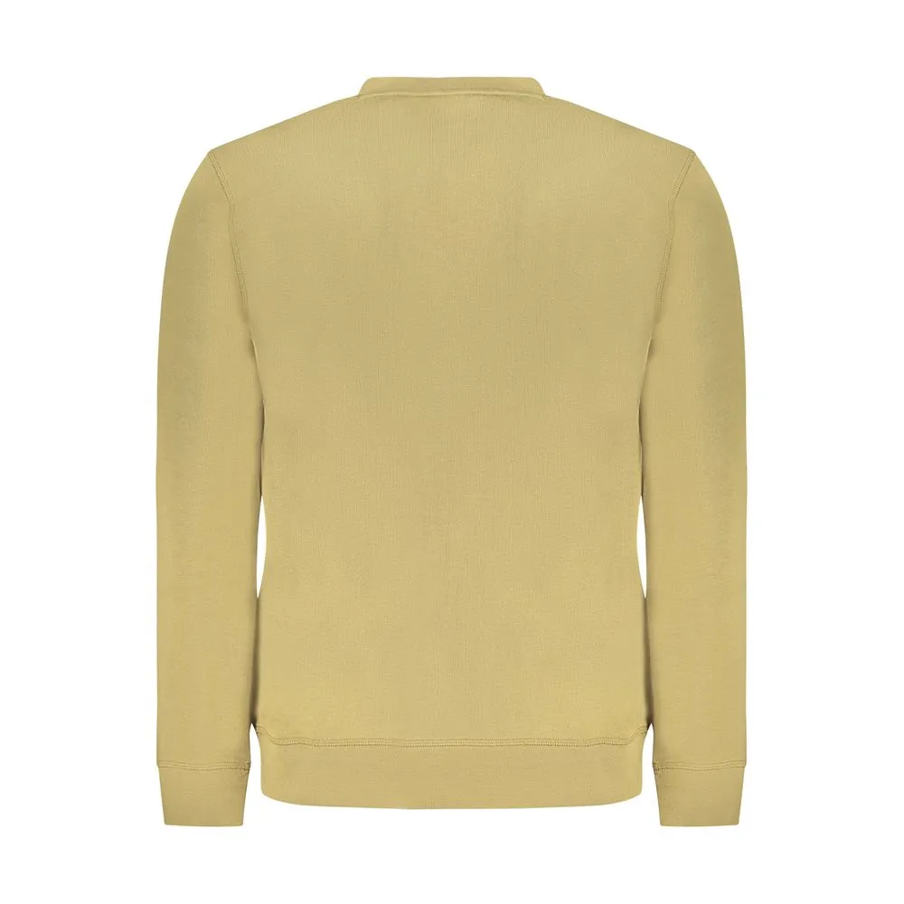 Hugo Boss Green Cotton Men Sweater