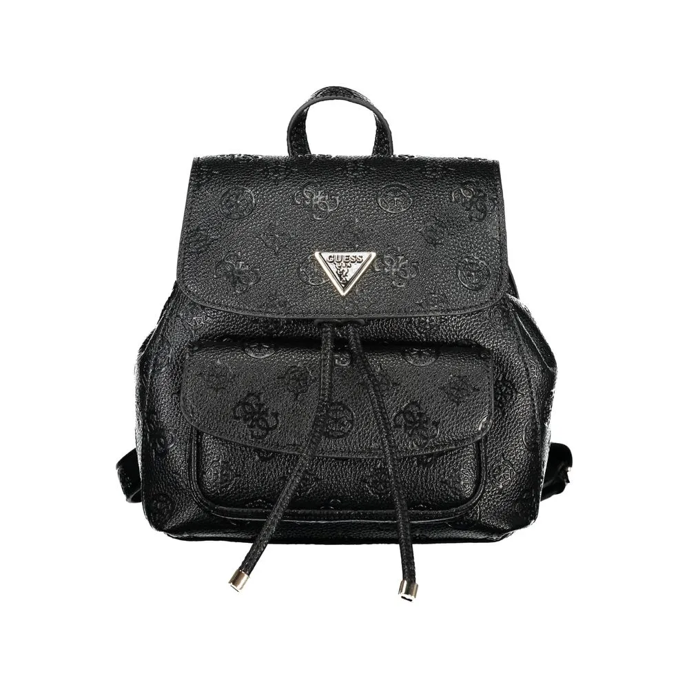 Guess Jeans Women's Black Polyethylene Backpack