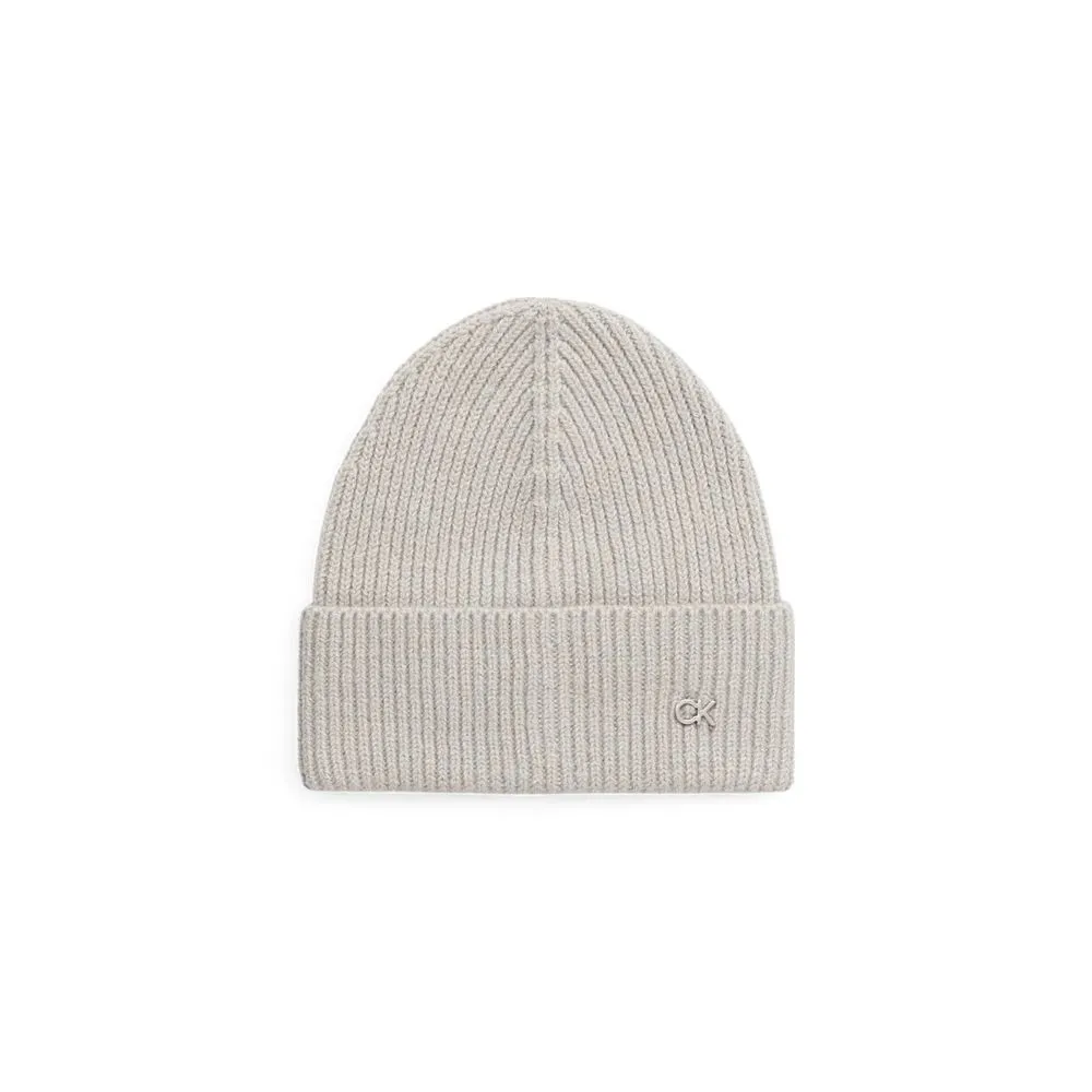 Calvin Klein Women's Gray Wool Hat