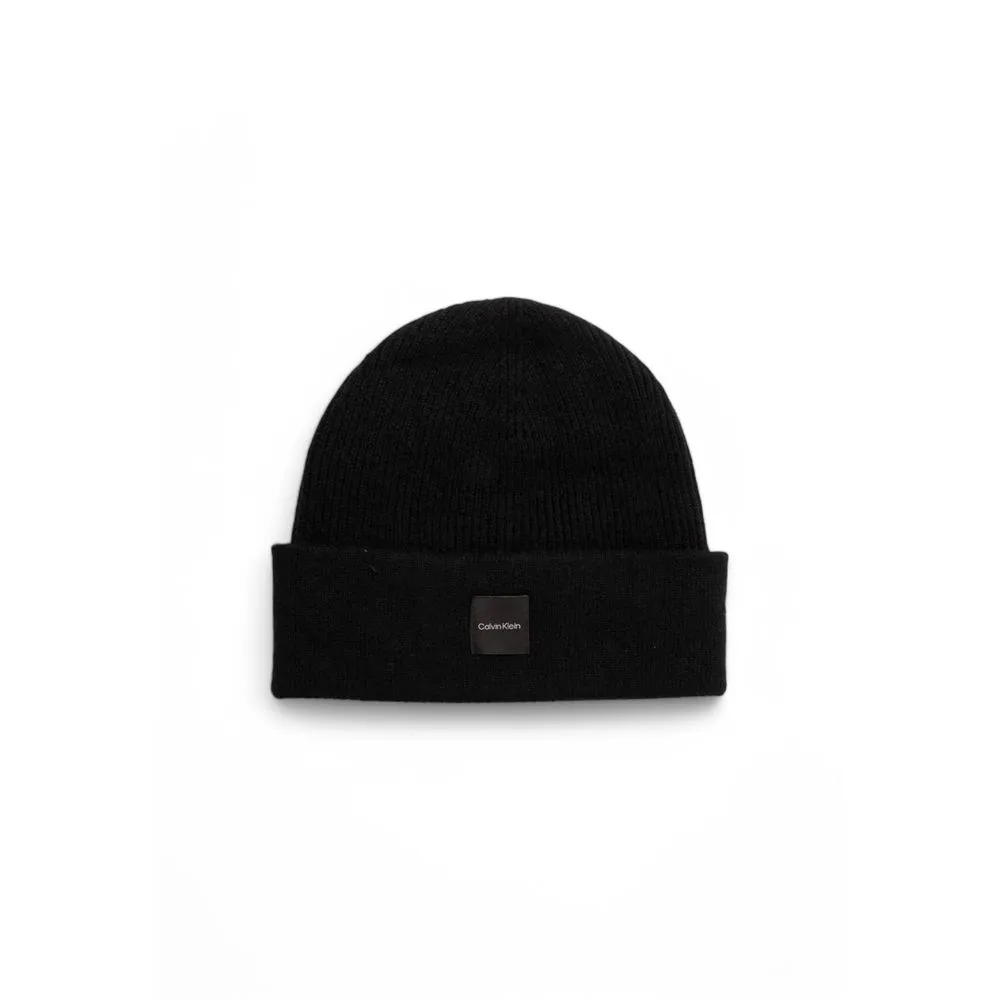 Calvin Klein Women's Black Cashmere Hat