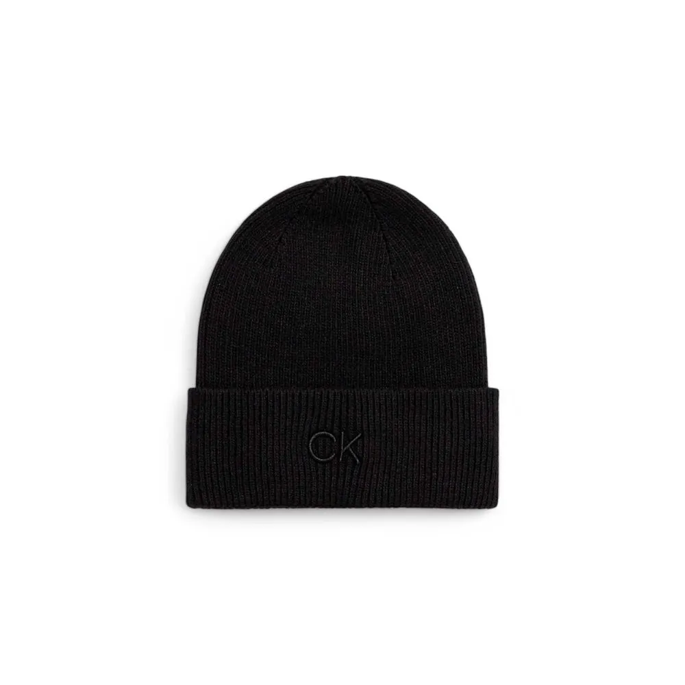 Calvin Klein Women's Black Cotton Cotton Hat