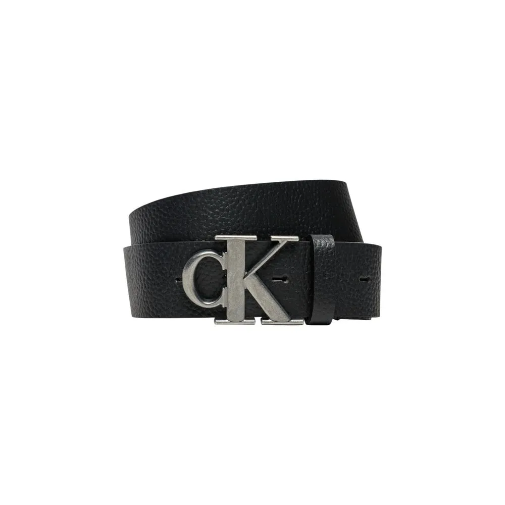 Calvin Klein Jeans Men's Black Leather Belt