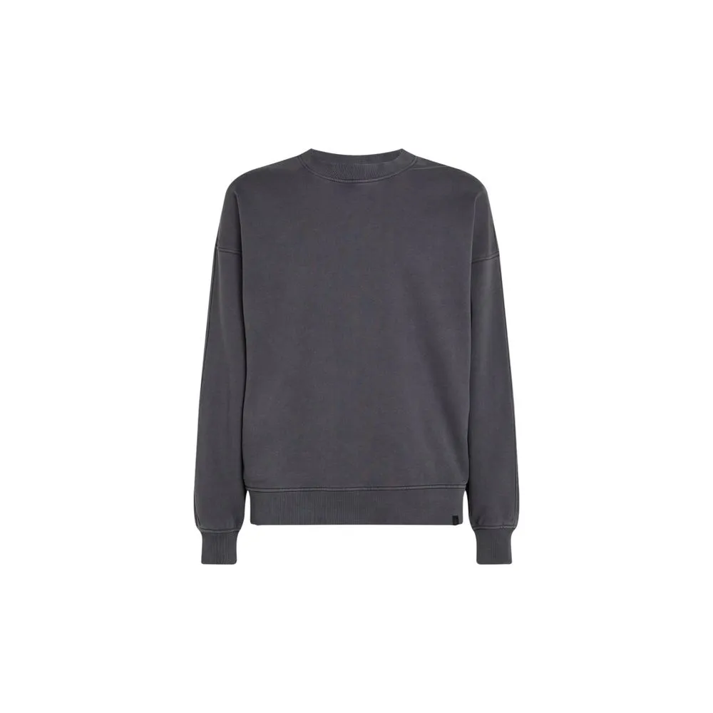 Calvin Klein Jeans Men's Gray Cotton Sweater