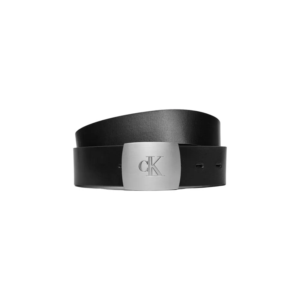 Calvin Klein Jeans Men's Black Leather Belt