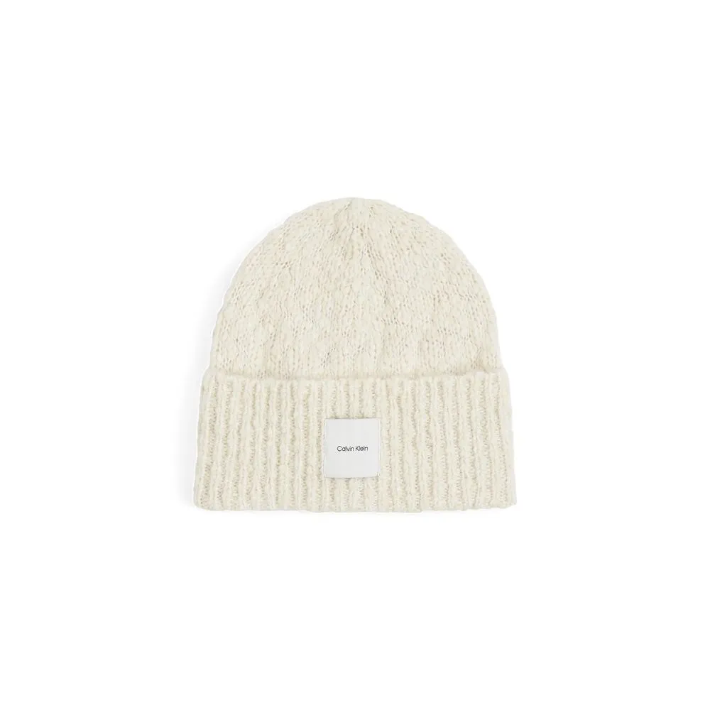Calvin Klein Women's White Polyester Polyester Hat