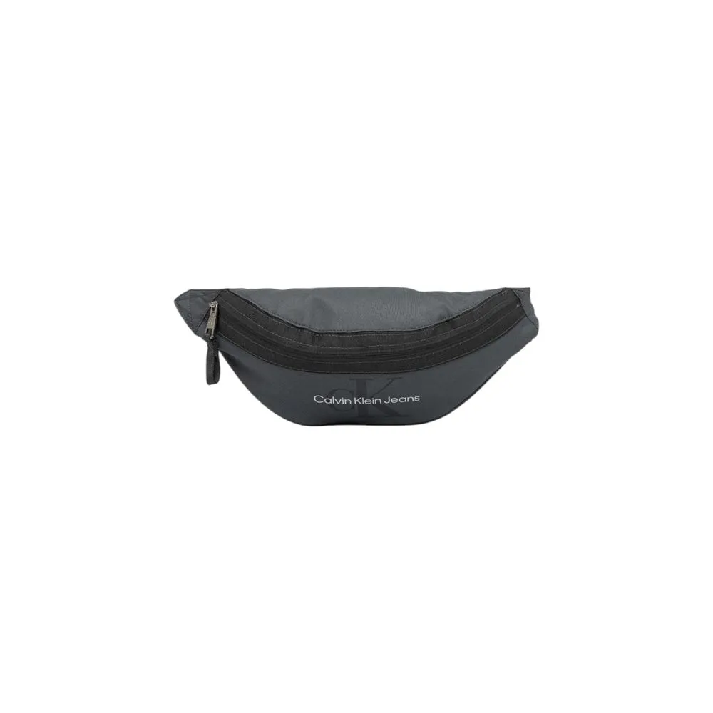 Calvin Klein Men's Gray Polyester Polyester Bag