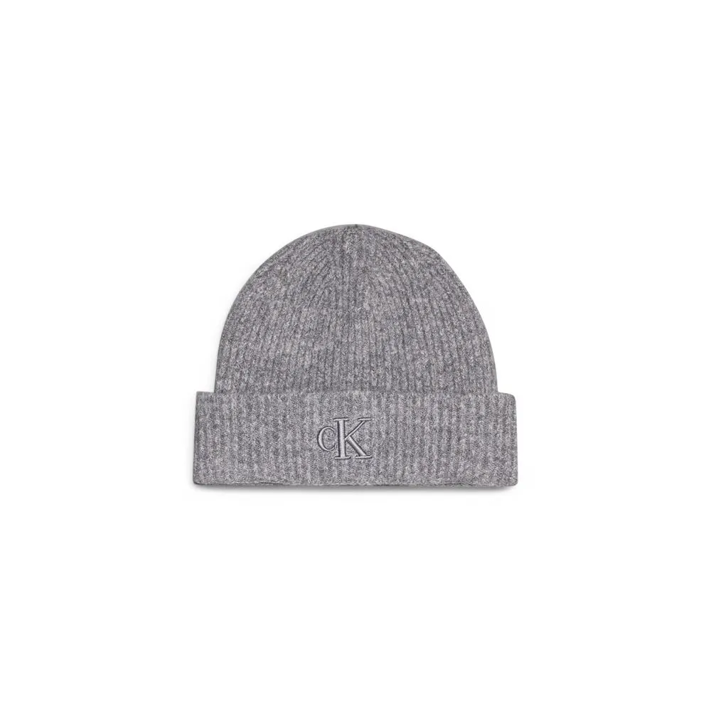 Calvin Klein Women's Gray Acrylic Hat