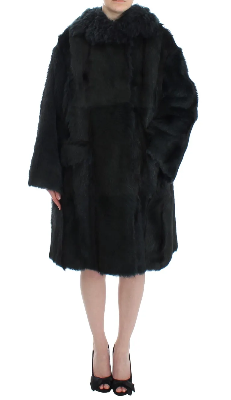 Dolce & Gabbana Women's Exquisite Shearling Coat Jacket