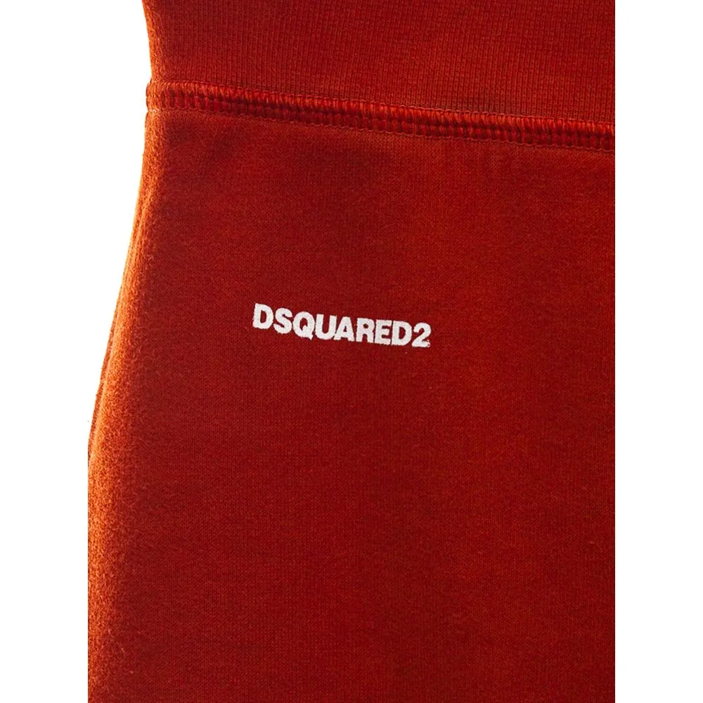 Dsquared² Women's Red Cotton Jeans & Pant