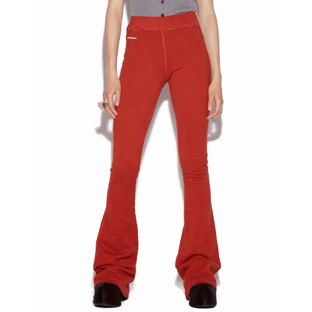 Dsquared² Women's Red Cotton Jeans & Pant