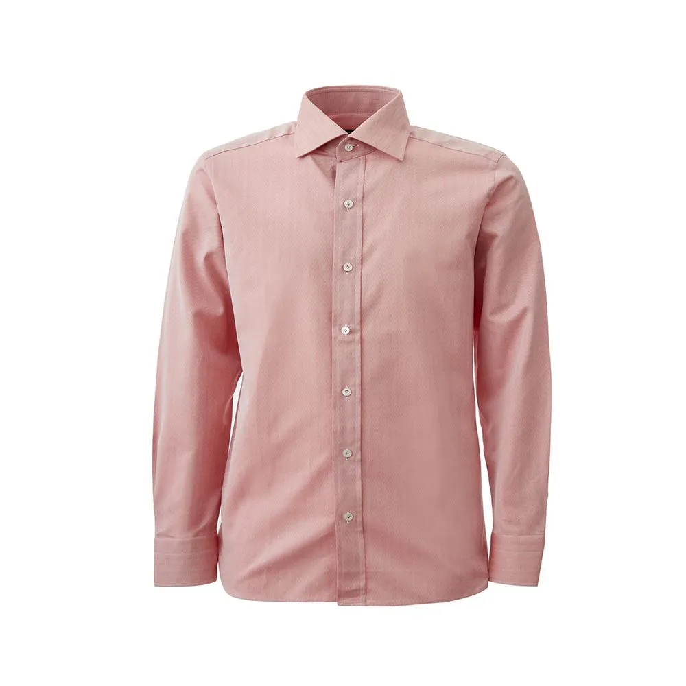 Tom Ford Men's Elegant Pink Cotton Shirt for Men